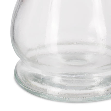 Lot de 12 lampes à vent transparentes