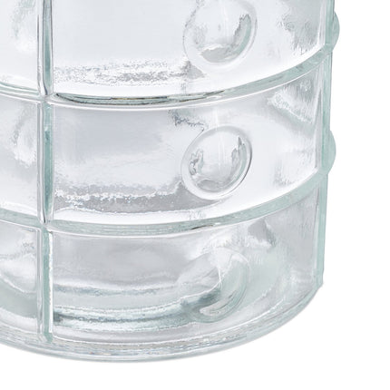 Lot de 12 lampes à vent transparentes