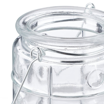 Lot de 12 lampes à vent transparentes