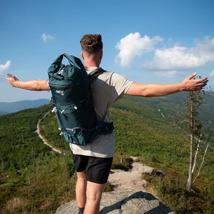 Reiserucksack, Grün, 40 l Fassungsvermögen