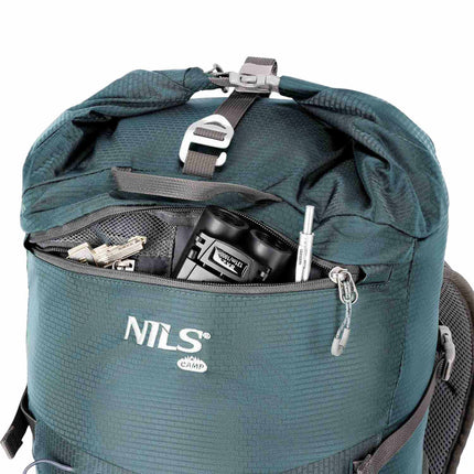 Reiserucksack, Grün, 40 l Fassungsvermögen