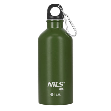 Bouteille de voyage 550 ml, verte, anti-fuite