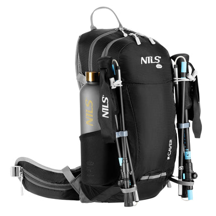Sac de voyage, noir, capacité 18 L