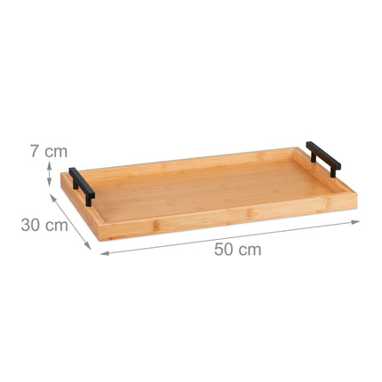 Plateau en bambou