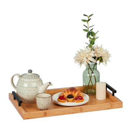 Plateau en bambou