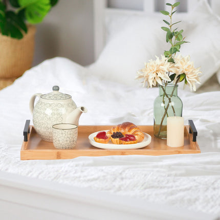 Plateaux en bambou - lot de 3