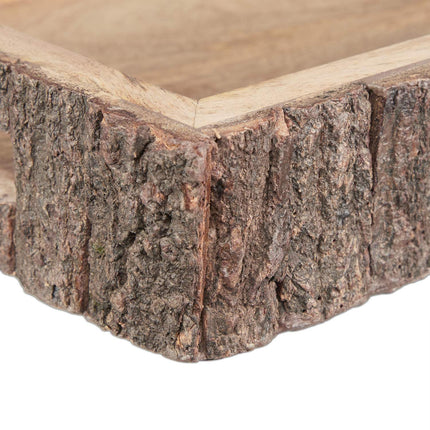Plateaux en bois de manguier - lot de 3