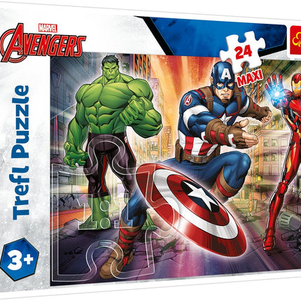 Trefl Avengers Maxi Puzzle, 24 pièces