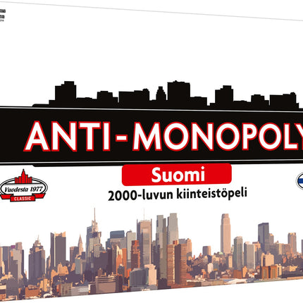 Jeu de société Trefl Anti-Monopoly (en langue finlandaise)