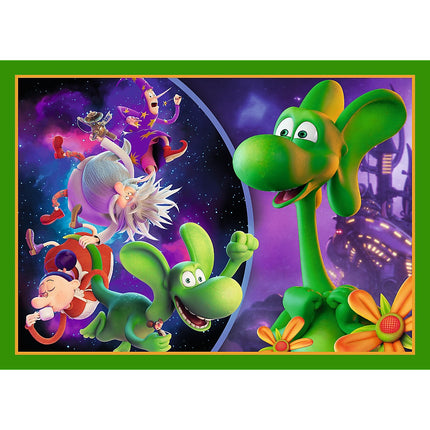 Trefl Diplodocus Puzzle Set 4 en 1