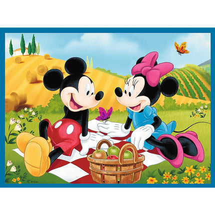 Trefl Disney Puzzle-Set Micky Maus 30+48+M24