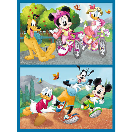 Trefl Disney Puzzle-Set Micky Maus 30+48+M24