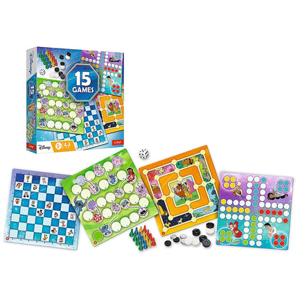 Trefl Disney 15in1 Spiele-Set