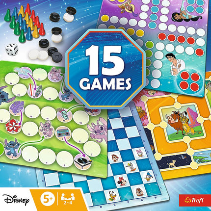Trefl Disney 15in1 Spiele-Set