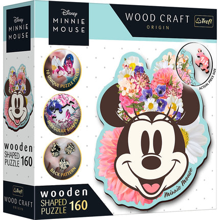 Trefl Disney Holzpuzzle Micky und Minnie 160 Teile