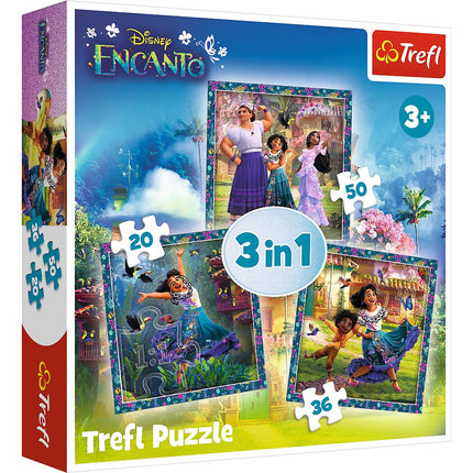 Trefl Encanto Puzzle 3 en 1
