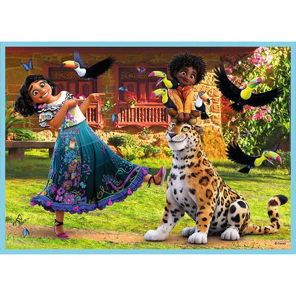 Trefl Encanto Puzzle 4 en 1, ensemble 35 48 54 70 pièces