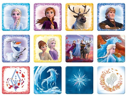 Trefl Frozen Puzzle-Set mit Memo-Karten Die Eiskönigin II