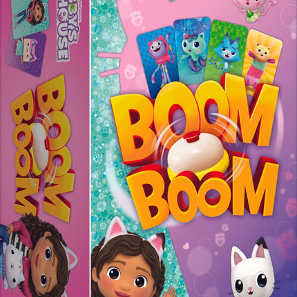Trefl Gabby's Dollhouse Brettspiel Boom Boom