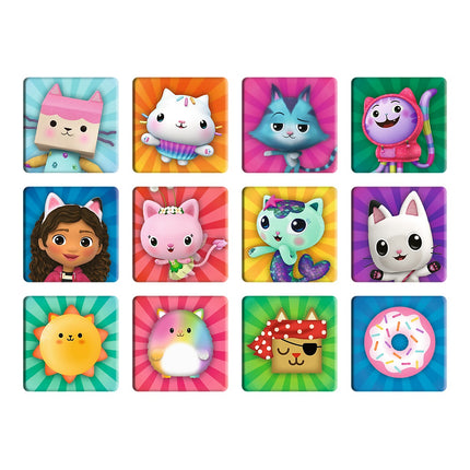 Trefl Gabby'S Dollhouse Puzzle Set avec cartes mémo