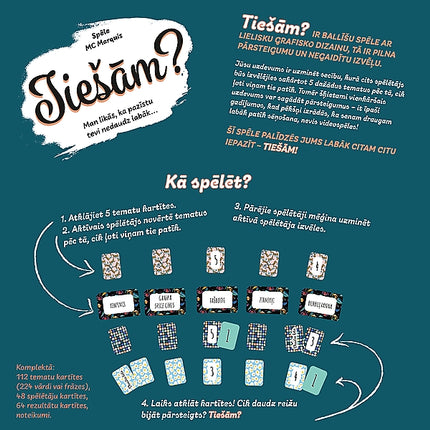 Jeu Trefl Sérieusement ? (En langue lettone.)