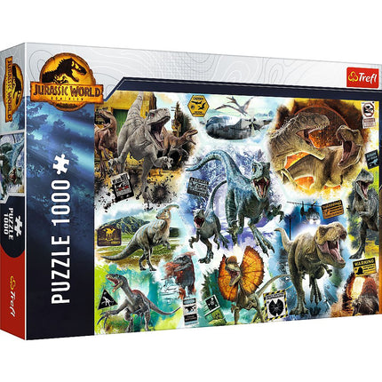 Trefl Puzzle de mots jurassique 1000 pièces