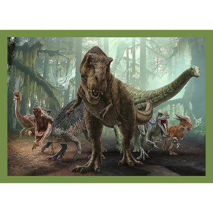 Trefl Jurassic World Puzzle 4 In 1 Set 35 48 54 70 Teile