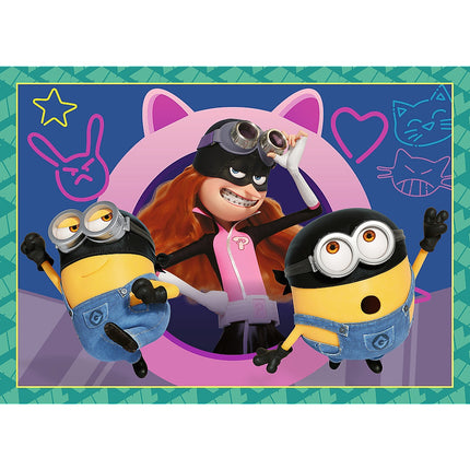 Trefl Minions Puzzle Ensemble 4 En 1