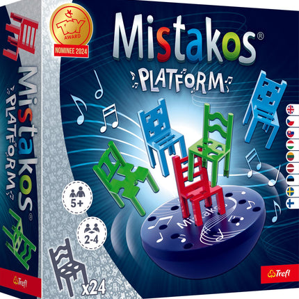 Jeu de société de plateforme Trefl Mistakos