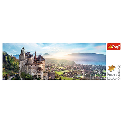 Trefl Panorama Puzzle Menthon Frankreich 1000 Teile