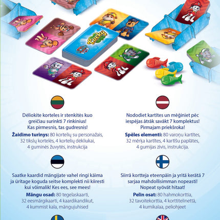 Trefl Paw Patrol Jeu de société Chanceux