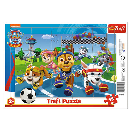 Trefl Paw Patrol Rahmenpuzzle, 15 Teile