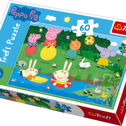 Trefl Casse-tête Peppa Pig, 60 pièces