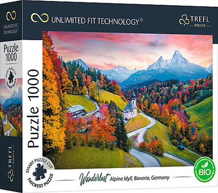 Trefl Prime Puzzle Wanderlust Bavière, 1000 pièces