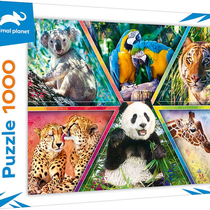 Trefl Puzzle Animaux 1000 Pièces