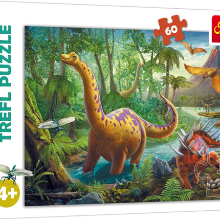 Trefl Puzzle Dinosaurier 60 Teile