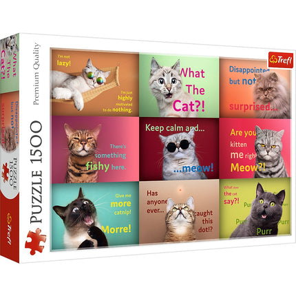 Trefl Puzzle Chats drôles 1500 pièces