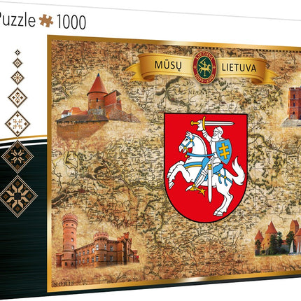 Trefl Puzzle Lituanie 1000 Pièces