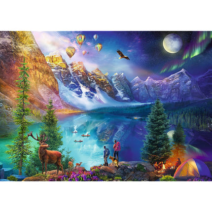 Trefl Ensemble de puzzles Tournée américaine, 2X500 mcx