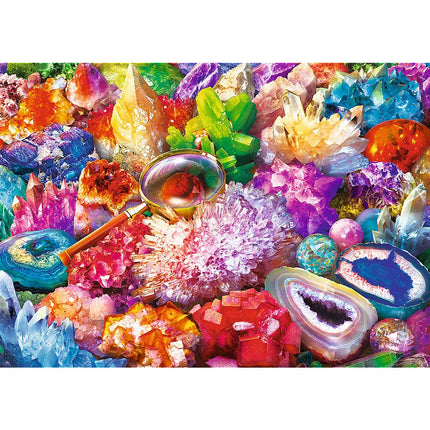 Trefl Puzzle Set Kosmos und Kristalle, 2X500 Teile