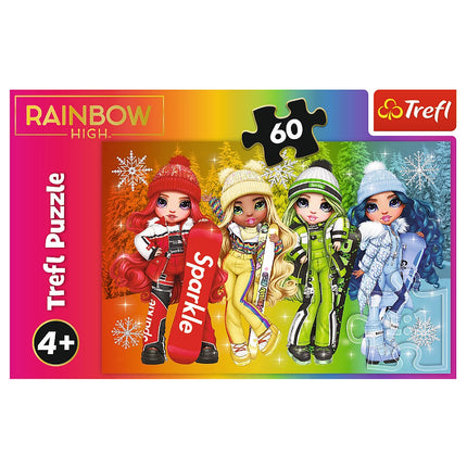 Trefl Rainbow High Puzzle, 60 Teile