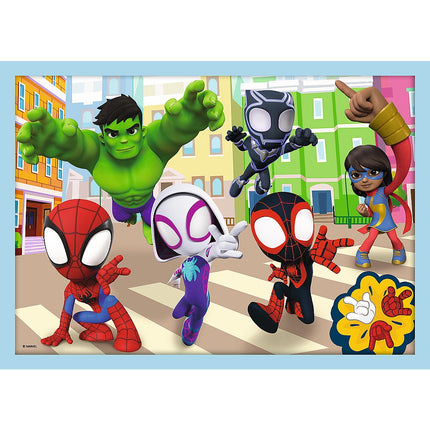 Trefl Spider-Man Puzzle-Set 4in1 Spidey