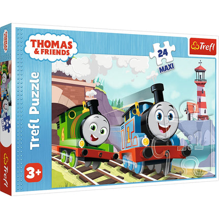 Trefl Thomas et ses amis Maxi Puzzle Thomas, 24 pièces