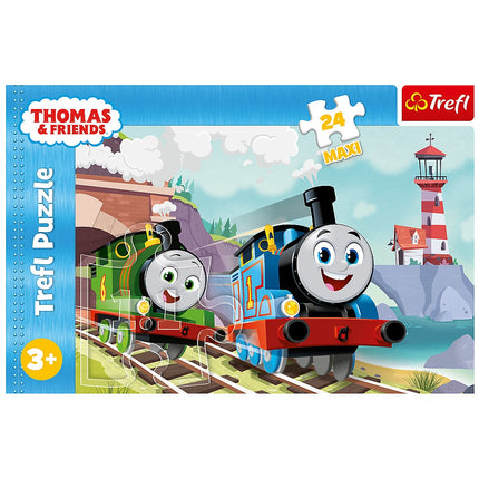 Trefl Thomas et ses amis Maxi Puzzle Thomas, 24 pièces