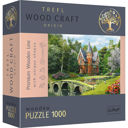 Trefl Puzzle en bois Maison victorienne 1000 pièces
