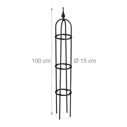 Treillis 100 cm, lot de 2