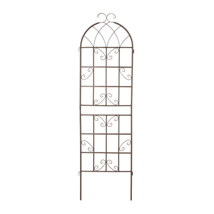 Treillis 180 cm lot de 2 marron