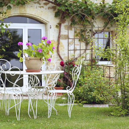 Treillis 180 cm lot de 2 marron