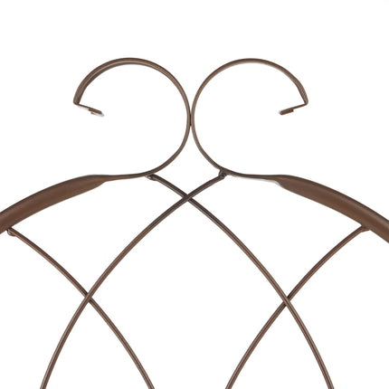 Treillis 180 cm lot de 2 marron