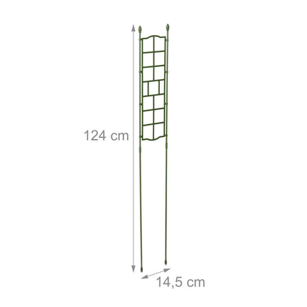 Treillis lot de 3 124 cm